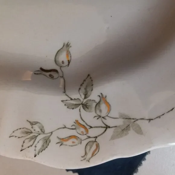 Vintage John Edwards England Platter "Thistle"
